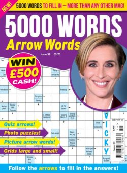 5000 Words Arrow words – March 2026