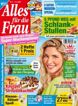 Alles fur die Frau – 13 Marz 2026