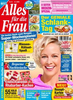 Alles fur die Frau – 6 Marz 2026