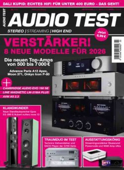 Audio Test – Ausgabe 3 2026