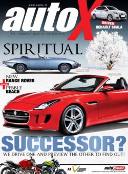 autoX – October 2012