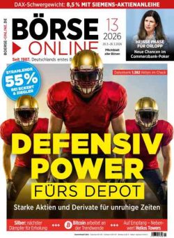 Borse Online – 20 Marz 2026