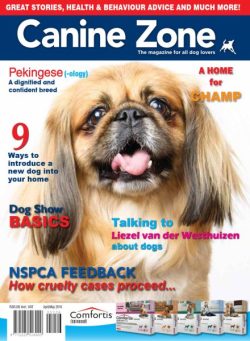 Canine Zone – April-May 2016