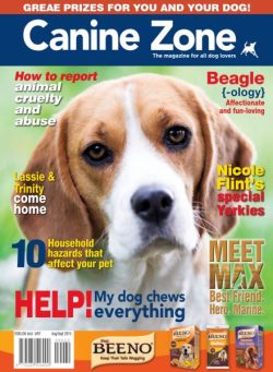 Canine Zone – August-September 2015