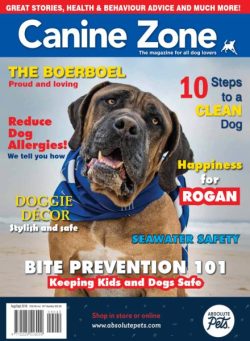 Canine Zone – August-September 2018