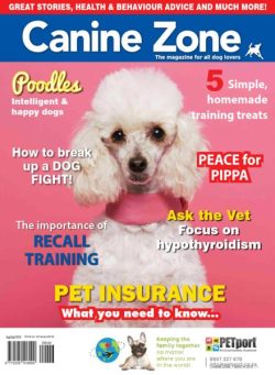 Canine Zone – August-September 2019