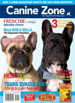 Canine Zone – February-March 2016