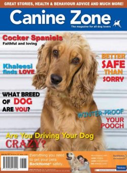 Canine Zone – June-July 2017