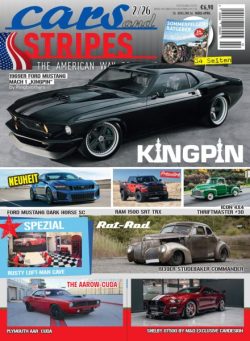 Cars & Stripes – Marz-April 2026