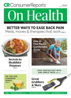Consumer Reports on Health – April 2026