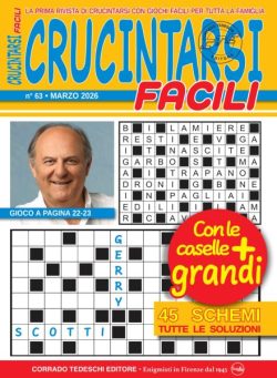 Crucintarsi Facili – Marzo 2026