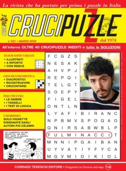 Crucipuzzle – Marzo 2026