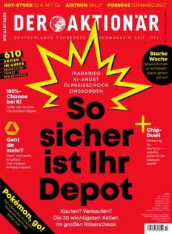 Der Aktionar – 20 Marz 2026