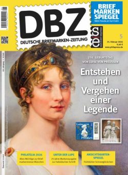 Deutsche Briefmarken-Zeitung – 25 Februar 2026
