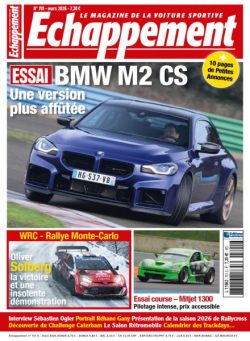 Echappement – Mars 2026