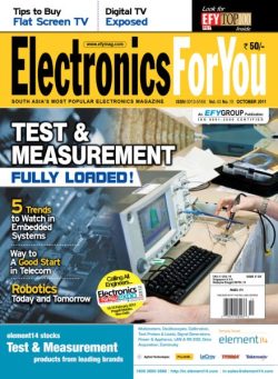 Electronics For You – October 2011