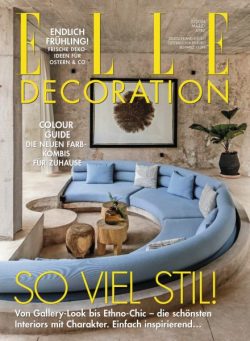 Elle Decoration Germany – Marz-April 2026