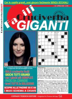 Facili Cruciverba – Aprile 2026