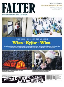 Falter Magazin – 25 Februar 2026