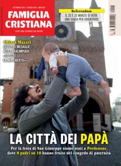 Famiglia Cristiana – 22 Marzo 2026