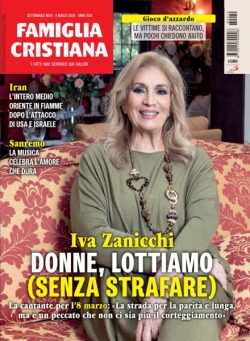 Famiglia Cristiana – 8 Marzo 2026