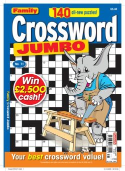 Family Crossword Jumbo – March 2026