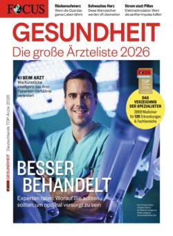 Focus Gesundheit – Marz 2026