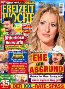 Freizeitwoche – 25 Marz 2026