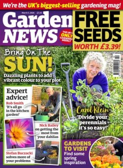 Garden News – 3 March 2026