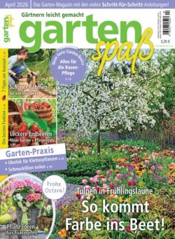 Gartenspass – April 2026