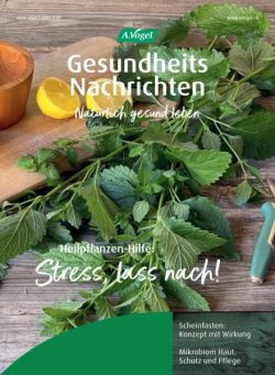 Gesundheits Nachrichten – Marz 2026