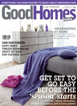 GoodHomes India – September 2011