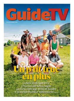 Guide TV – 8 Mars 2026