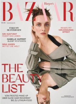 Harper’s Bazaar Germany – April 2026