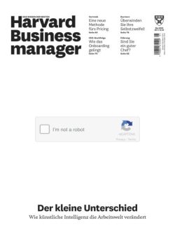 Harvard Business Manager – Mai 2023