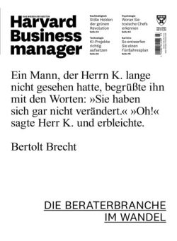 Harvard Business Manager – Marz 2024