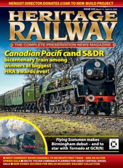 Heritage Railway – March 13 2026