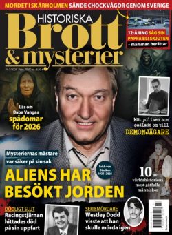 Historiska Brott & Mysterier – Mars 2026