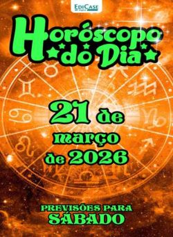 Horoscopo do Dia – 20 Marco 2026