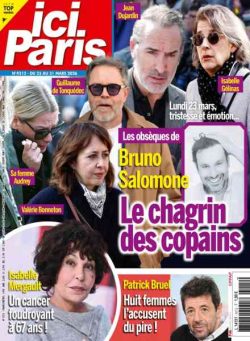 Ici Paris – 25 Mars 2026