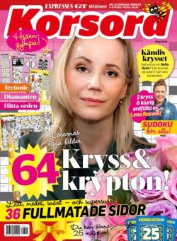 Korsord – 2 Mars 2026