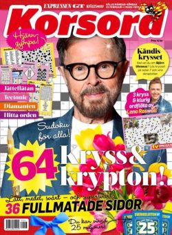 Korsord – 23 Februari 2026