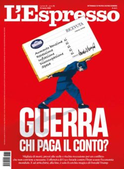 L’Espresso – 13 Marzo 2026