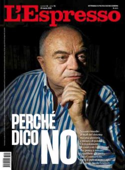 L’Espresso – 20 Marzo 2026