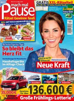 Mach mal Pause – 25 Marz 2026