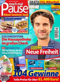 Mach mal Pause – 4 Marz 2026