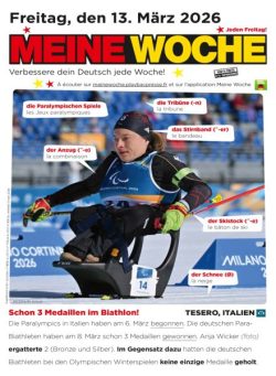 Meine Woche – 12 Marz 2026