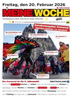 Meine Woche – 19 Februar 2026