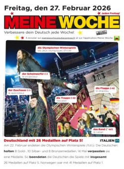 Meine Woche – 26 Februar 2026