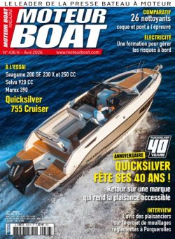Moteur Boat – Avril 2026